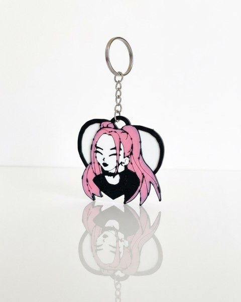 Breloki K-pop Demon Hunters komplet 3 szt. Rumi Mira Zoey HUNTR/X gadżet