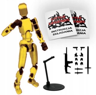 Figurka kolekcjonerska Little Legend Mini Dummy13 ŻÓŁTA