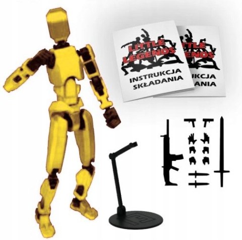 Figurka kolekcjonerska Little Legend Mini Dummy13 ŻÓŁTA