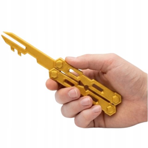 Keylisong Roblox Rivals Złota Replika Bezpieczna Balisong 23cm + GRATIS